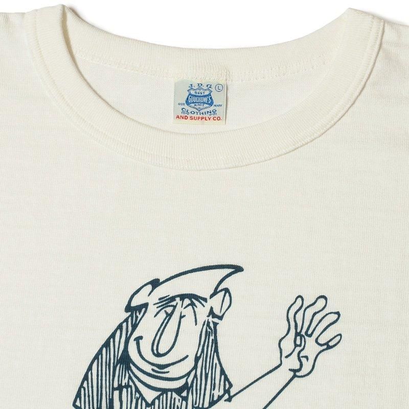 JG-CS06 Hello T-shirt - OFF WHITE