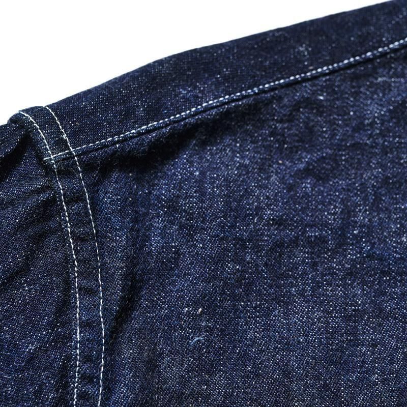 3063 1930'S WPA ONE POCKET PULLOVER SHIRT - INDIGO