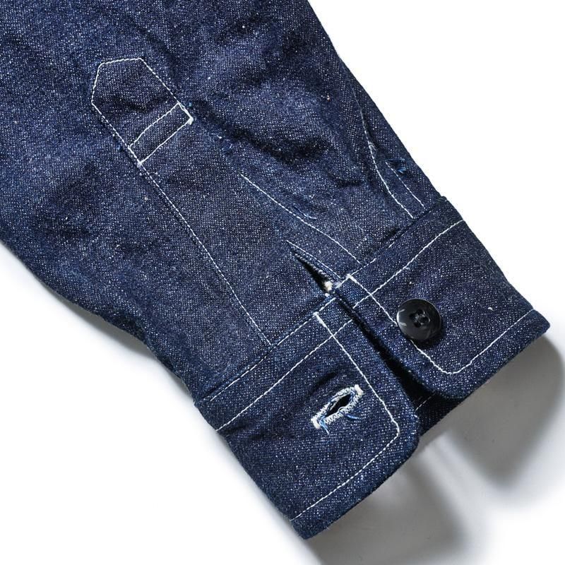 3063 1930'S WPA ONE POCKET PULLOVER SHIRT - INDIGO