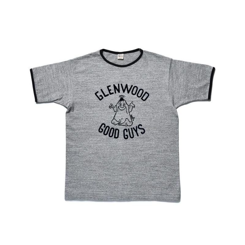 4059 RINGER T GLENWOOD - HEATHER GRAY/BLACK