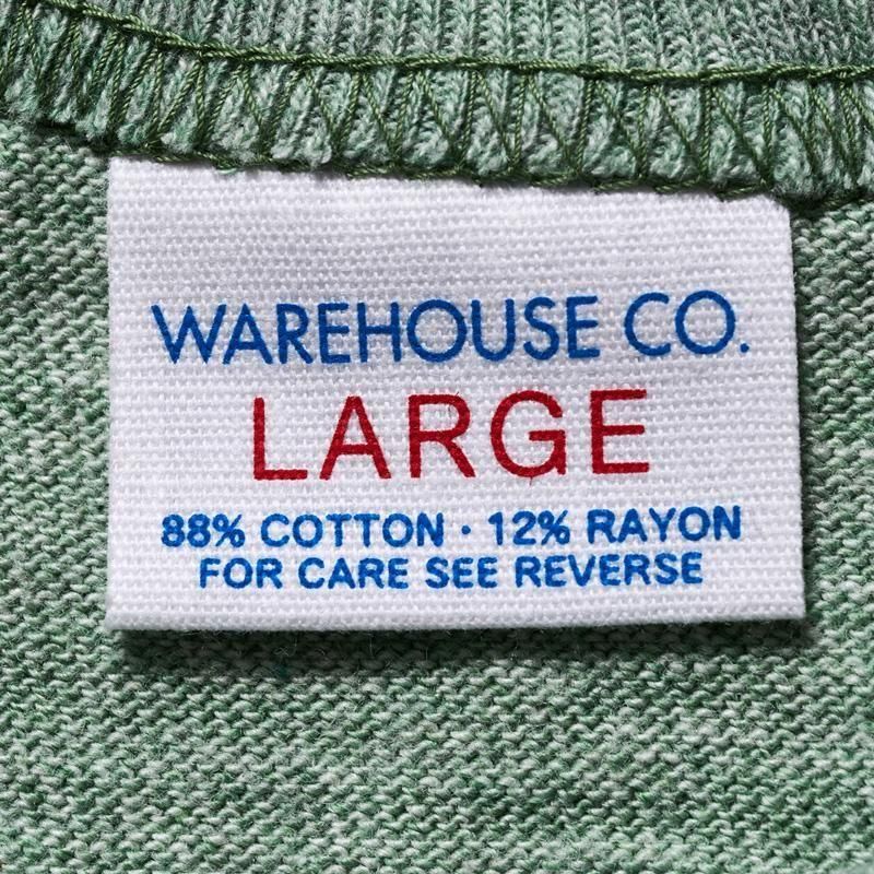 4096 88/12 HEATHER CREW NECK T SIERRA - GREEN