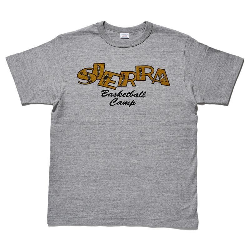 4096 88/12 HEATHER CREW NECK T SIERRA - GRAY