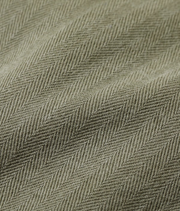 BR52388 US MARINE CORPS HERRINGBONE SHORTS - OLIVE