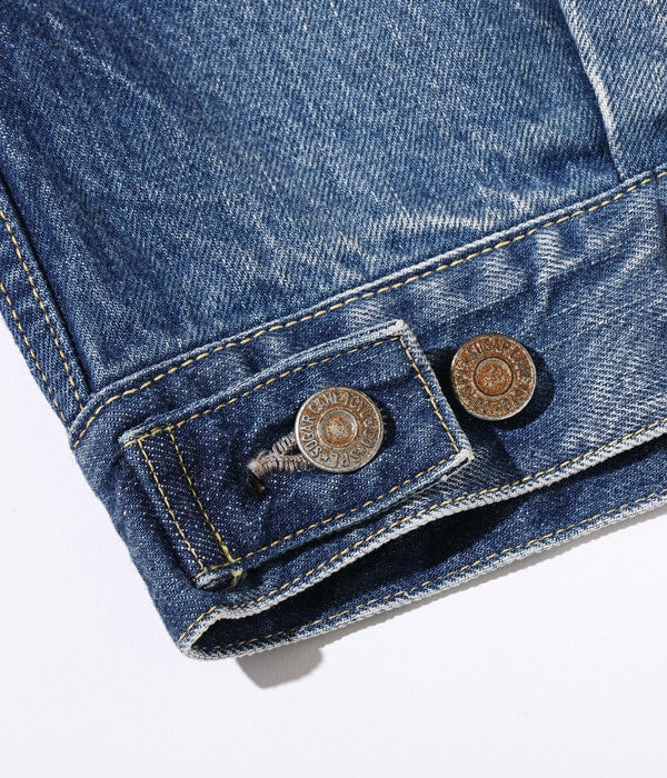 SC11953SW-429 14.25oz. DENIM JACKET 1953 AGED MODEL - INDIGO