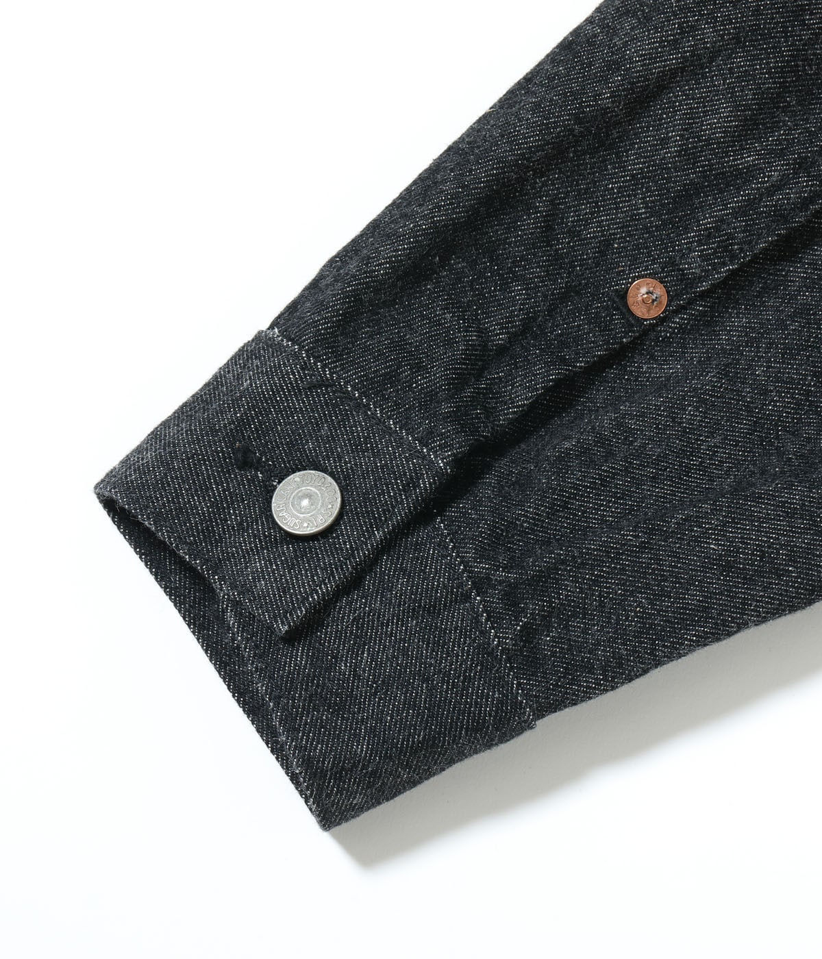 SC15650 14.25oz. BLACK DENIM JACKET 1953 MODEL - INDIGO