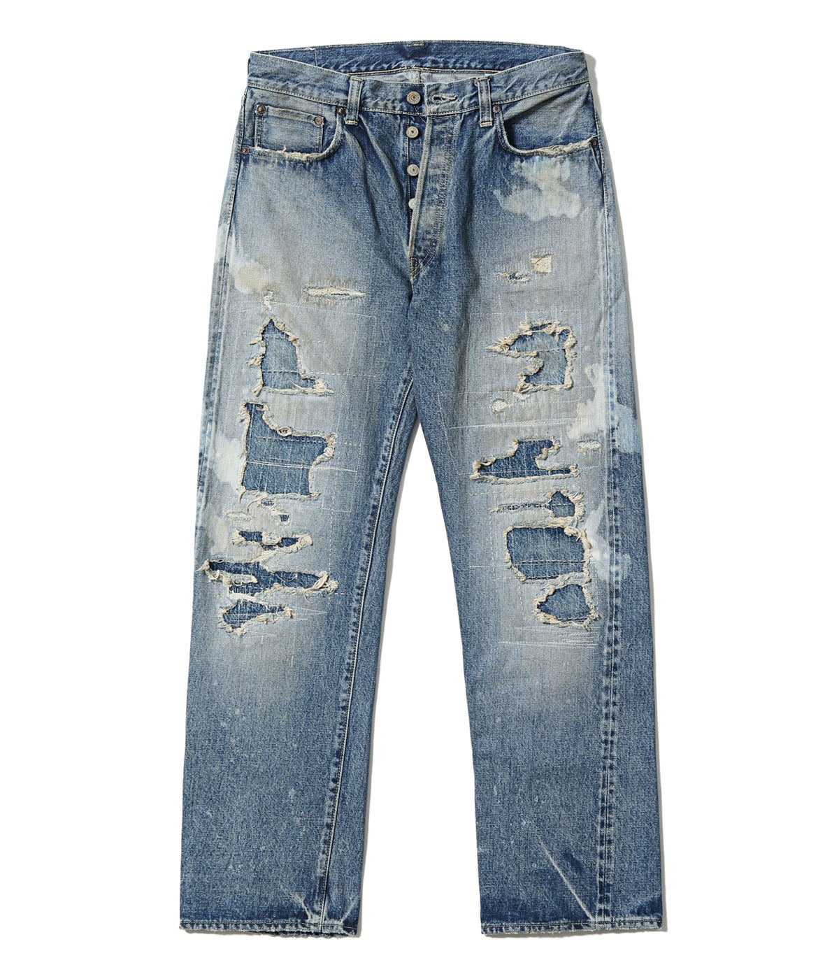 SC41947SR 14.25oz. DENIM 1947 REMAKE AGED MODEL (REGULAR STRAIGHT) - INDIGO