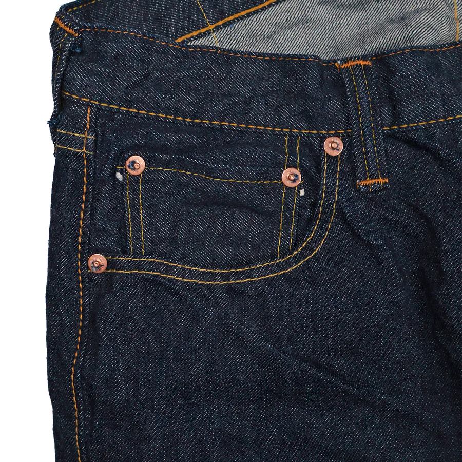 1904-25 5 Pocket Denim Shorts - INDIGO