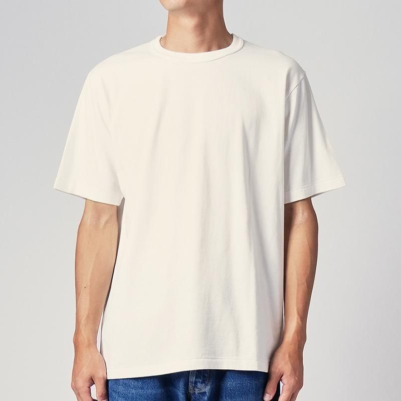 TOMPKINS CREW NECK SHORT-SLEEVE T-SHIRT - OFF WHITE