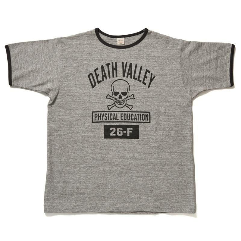 4059 RINGER TEE DEATH VALLEY - HEATHER GRAY/BLACK