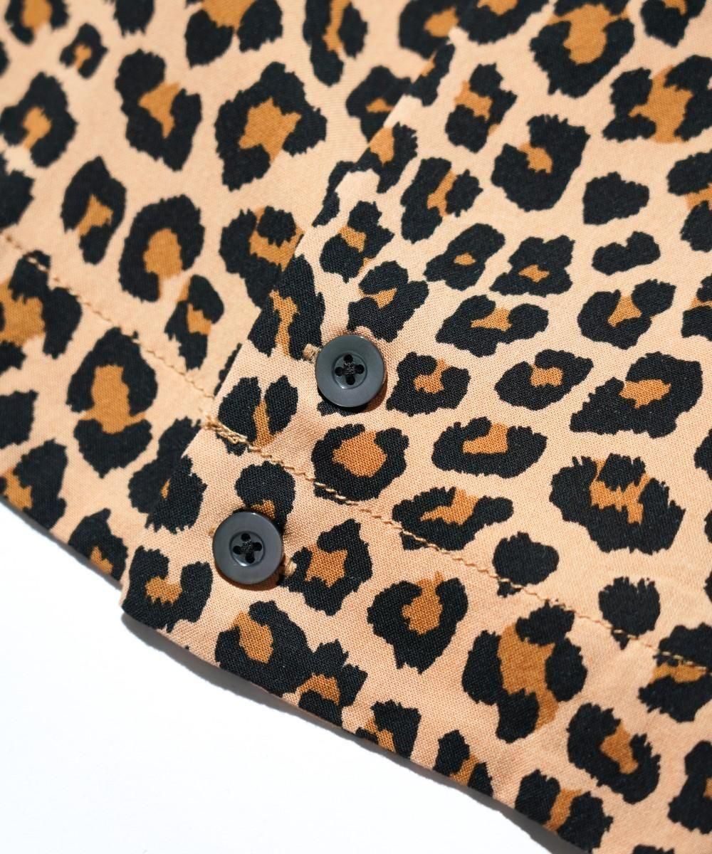 60S BOWLING SHIRT - LEOPARD