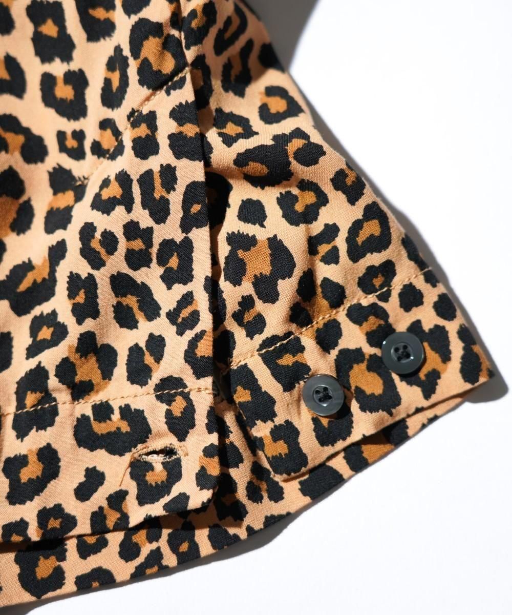 60S BOWLING SHIRT - LEOPARD