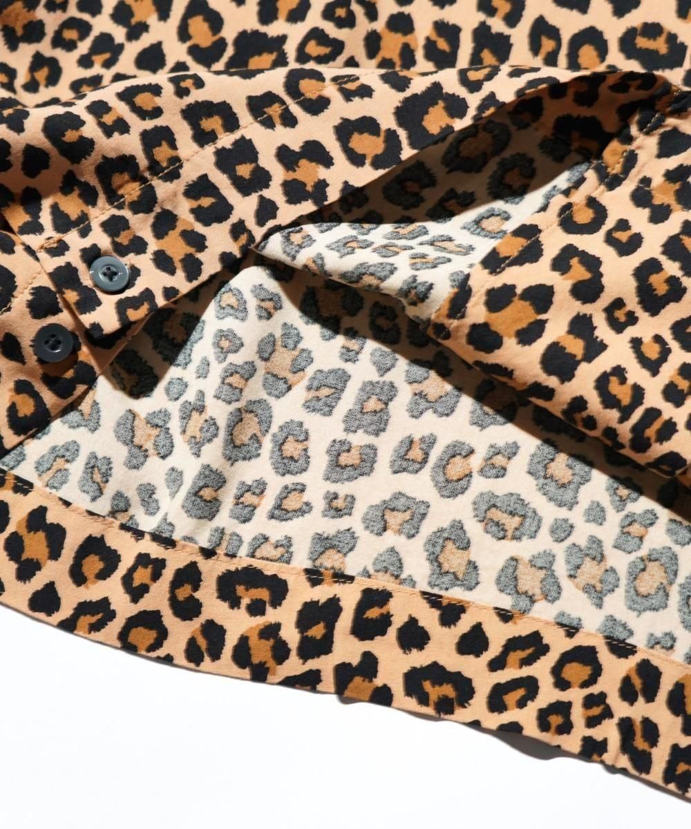 60S BOWLING SHIRT - LEOPARD