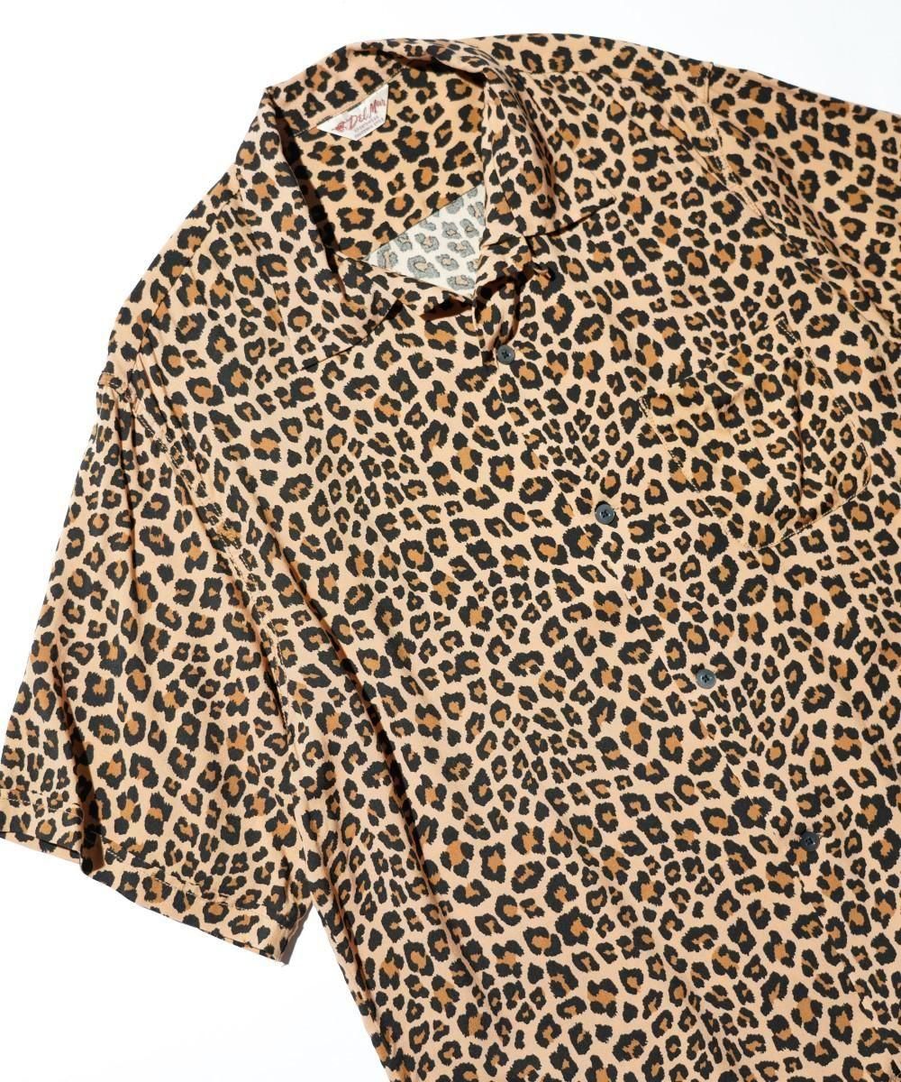 60S BOWLING SHIRT - LEOPARD