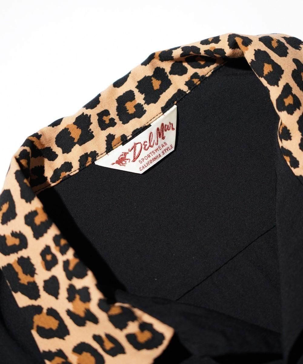 60S BOWLING SHIRT - BLACK