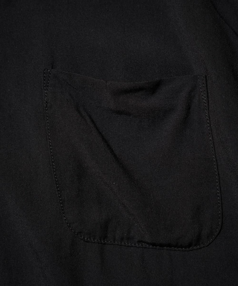 60S BOWLING SHIRT - BLACK