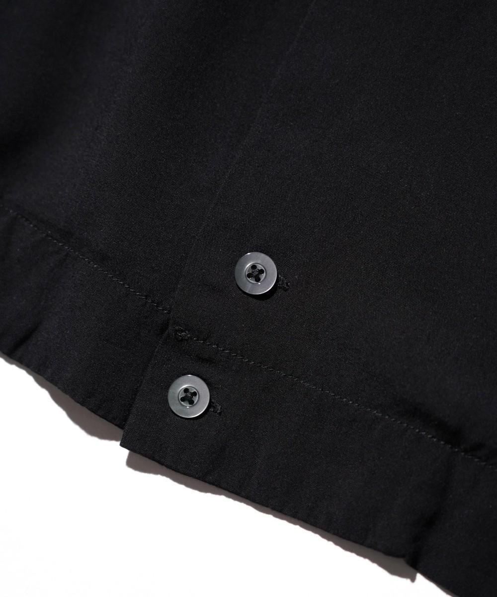 60S BOWLING SHIRT - BLACK