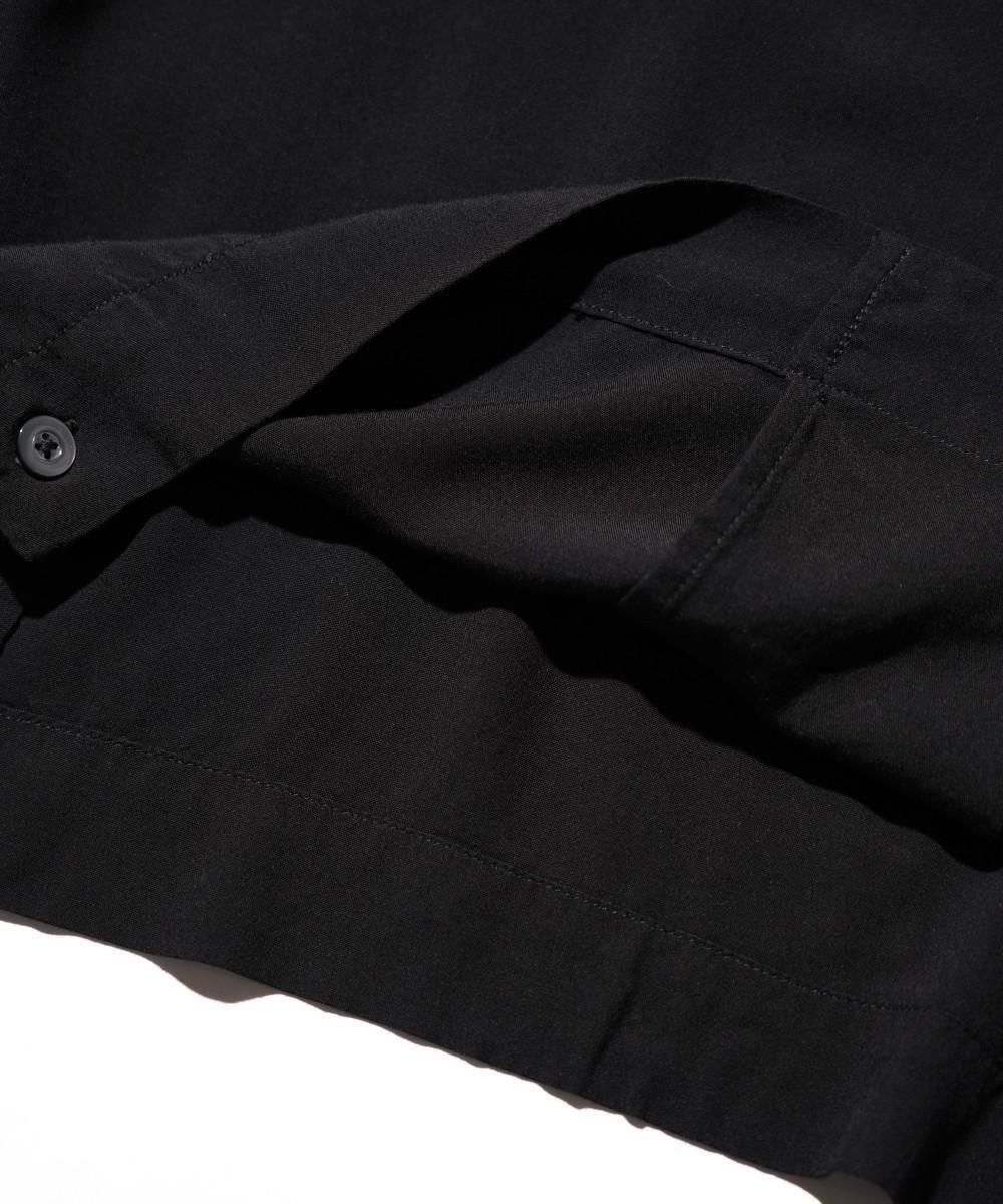 60S BOWLING SHIRT - BLACK