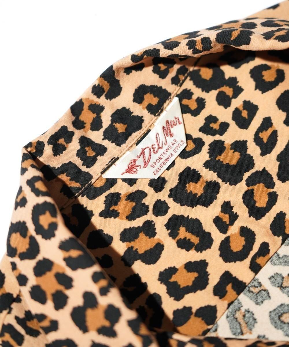 60S BOWLING SHIRT - LEOPARD