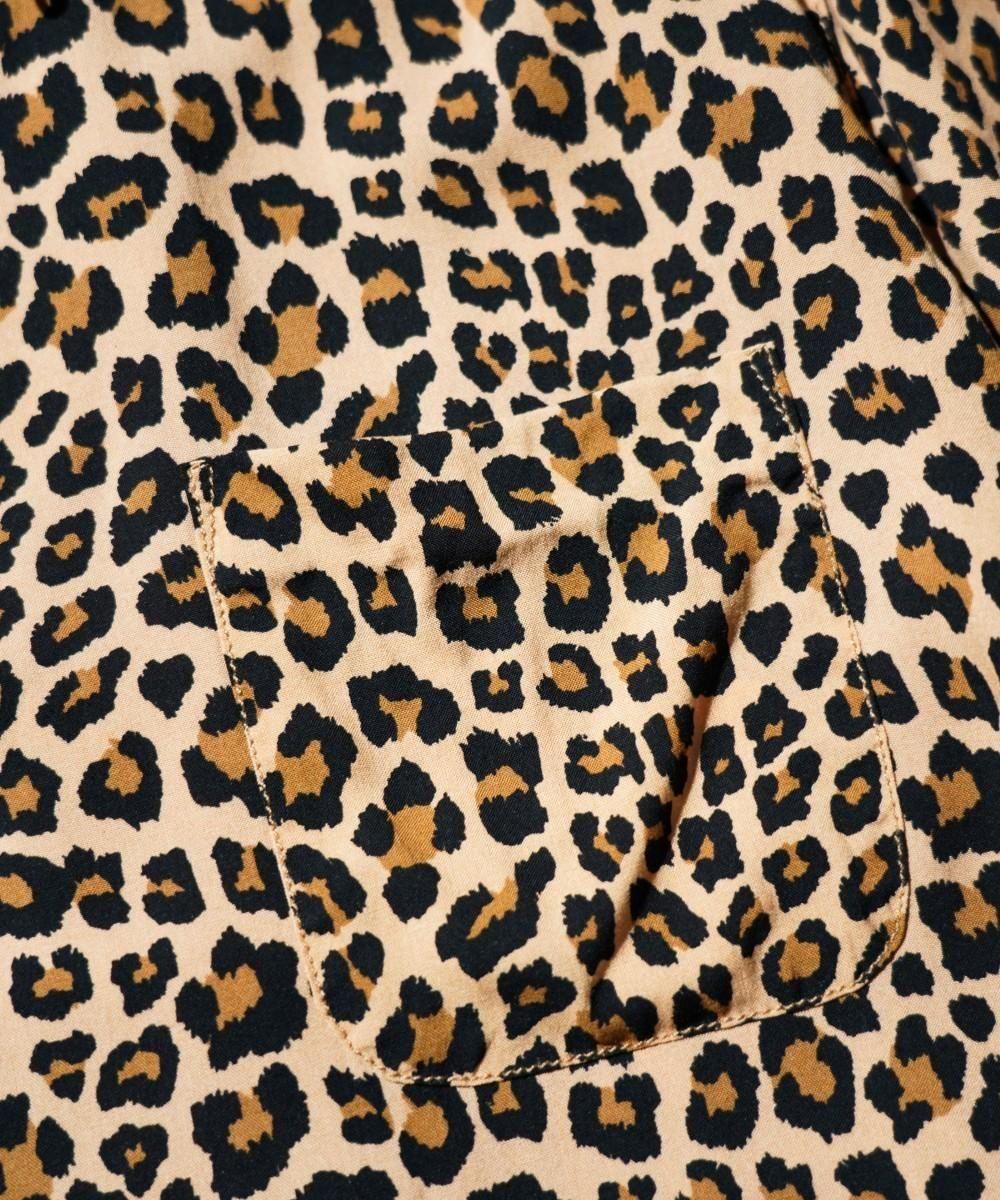 60S BOWLING SHIRT - LEOPARD
