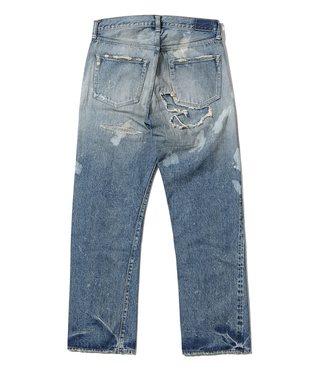 SC41947SR 14.25oz. DENIM 1947 REMAKE AGED MODEL (REGULAR STRAIGHT) - INDIGO