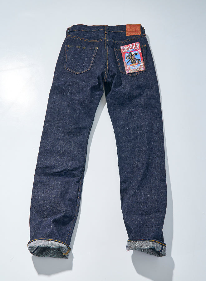 SAMURAI JEANS 零 s5100vx w34 L36 S5100VX ZERO+ MODEL STRAIGHT - INDIGO