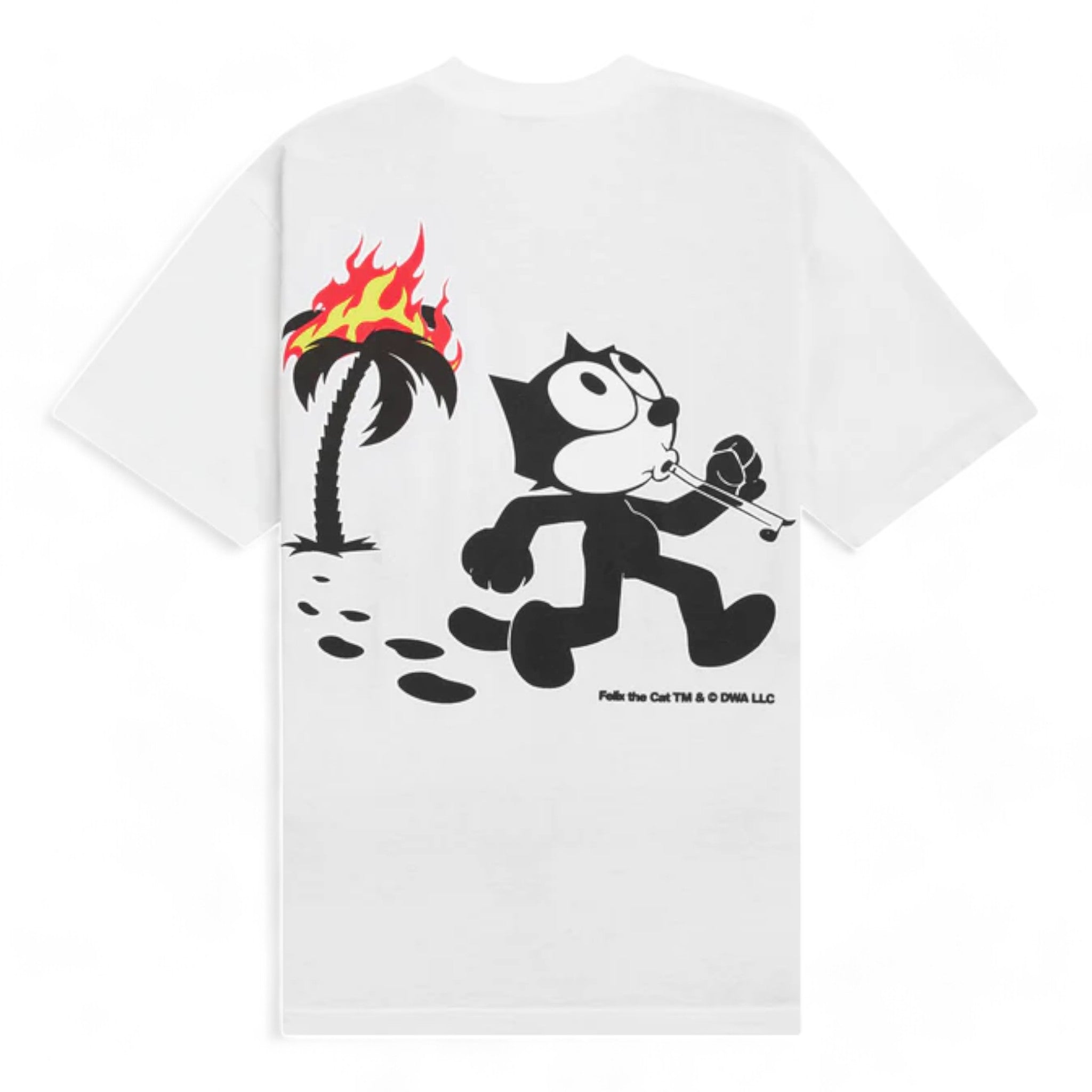 FIRESTARTER TEE FELIX X BABYLON - WHITE