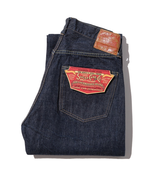 SC41947A / 14.25oz. DENIM 1947 MODEL REGULAR STRAIGHT (ONE WASH) - INDIGO