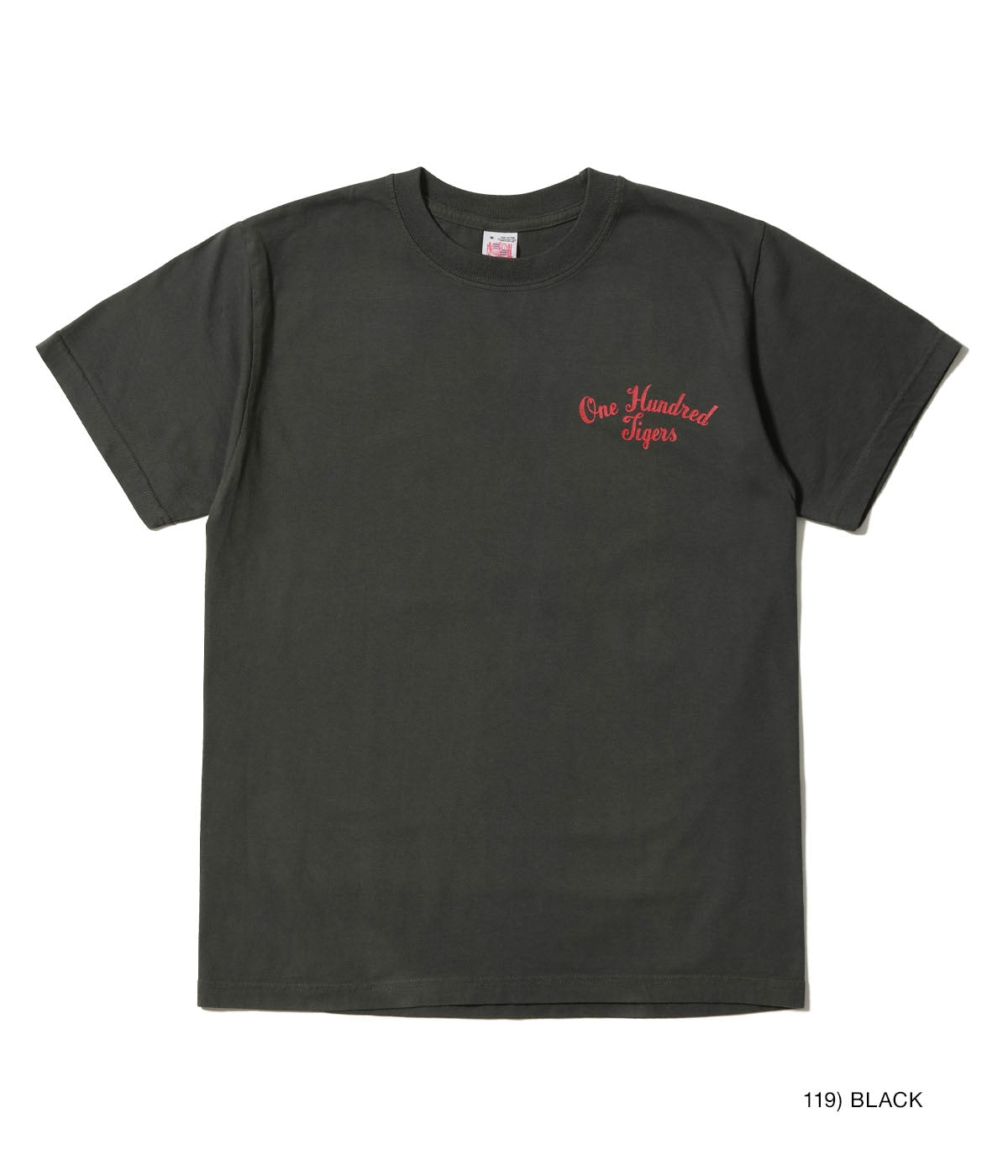SS79162 SUNSURF PRINT TEE S/S ONE HUNDRED TIGERS - BLACK