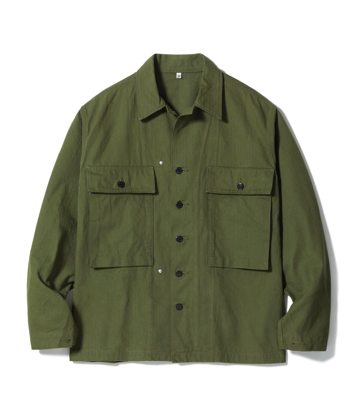 BR15887 JACKETS, HERRINGBONE TWILL SPECIAL - OLIVE