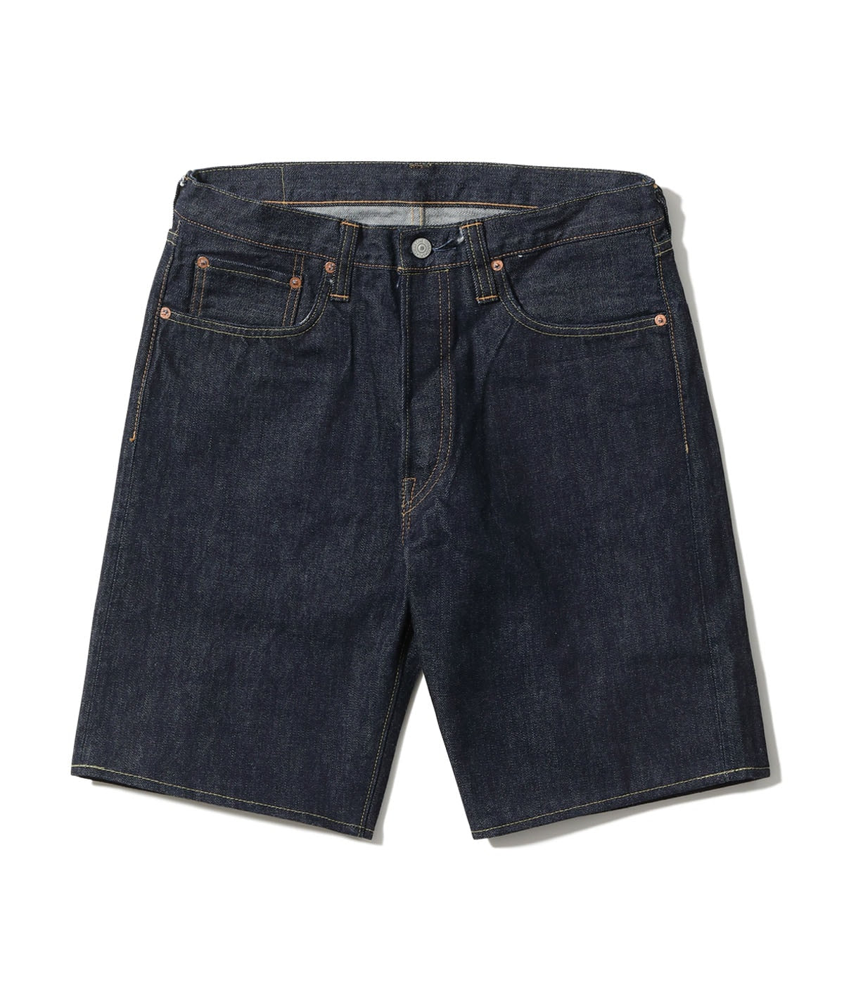SC51947 14.25oz. DENIM 1947 MODEL SHORTS - INDIGO