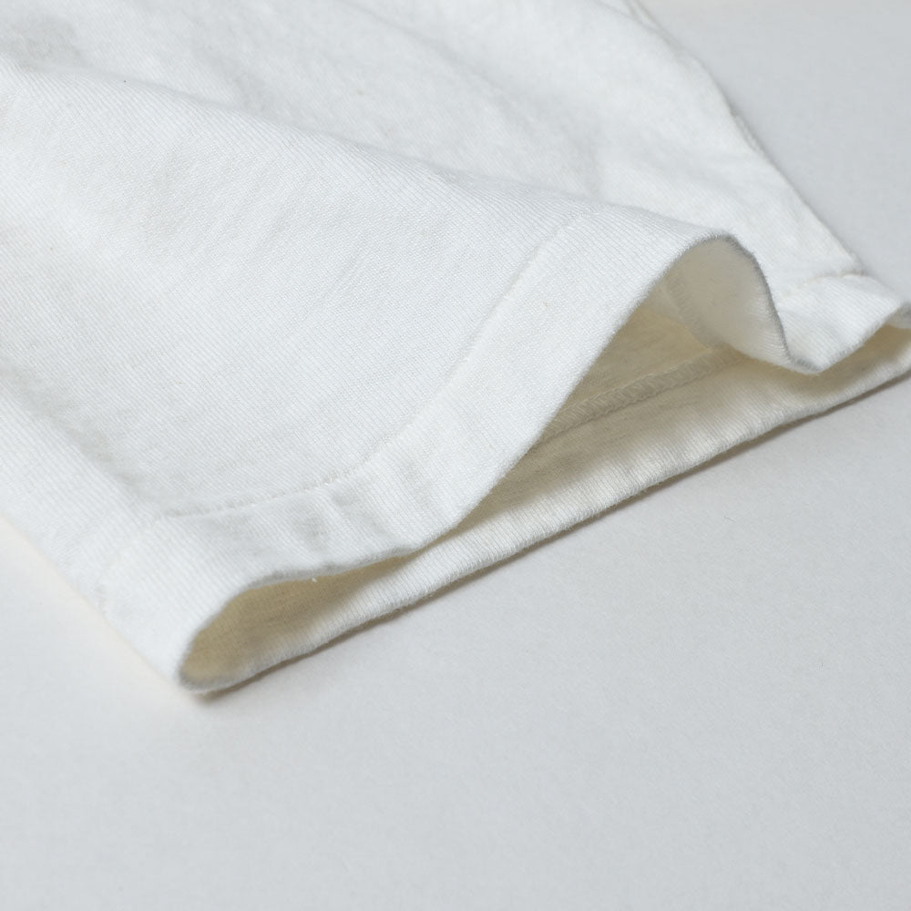 35001 FALLEN COTTON MID WEIGHT S/S TEE - OFF WHITE