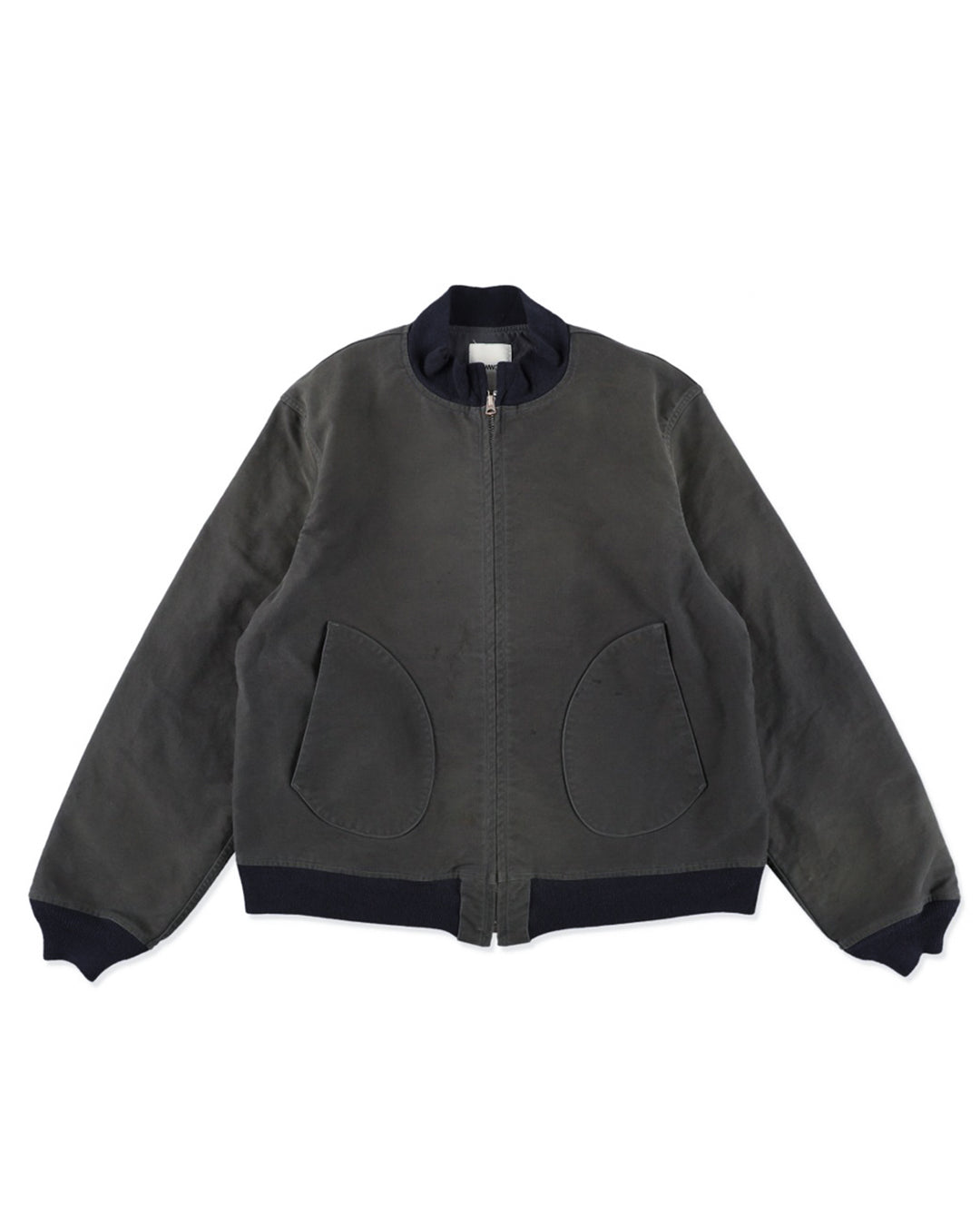 USN DECK ZIP JACKET AGED - AGED NAVY