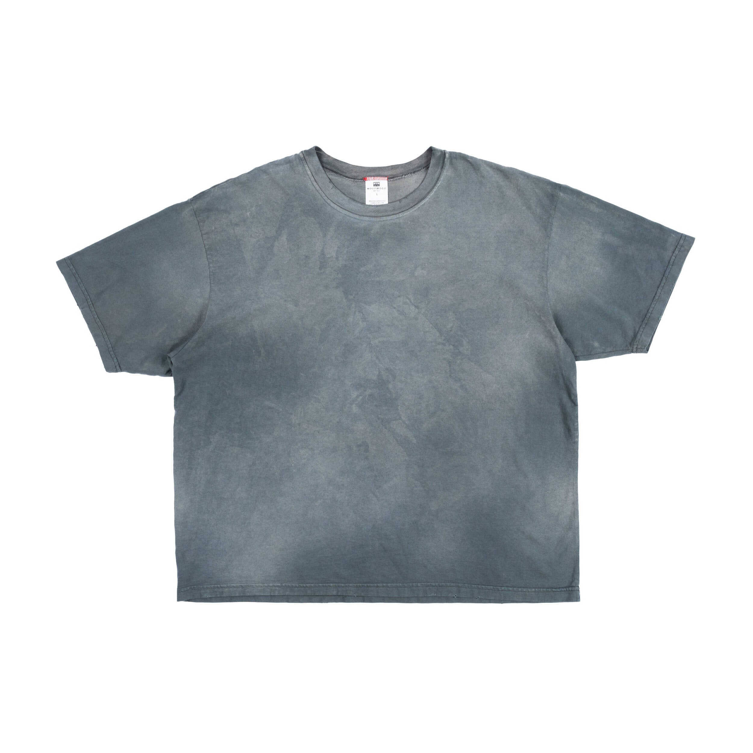 OVERSIZE CROP TEE S/S - SUN FADE ENAMEL GREEN