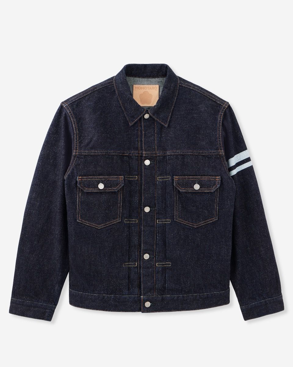 MMGJ01025S #002 CLASSIC DENIM JACKET 15.7oz - INDIGO