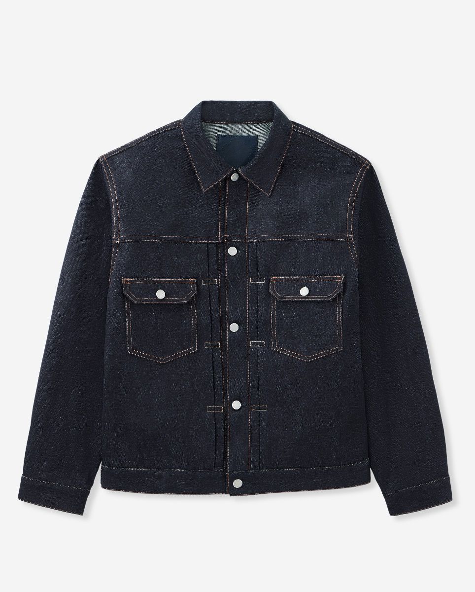 MMGJ0002 #002 STANDARD DENIM JACKET 14.7oz - INDIGO
