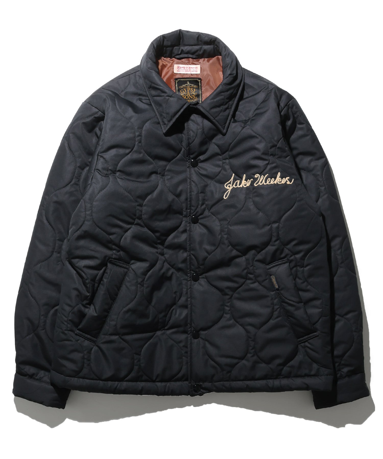 GS2529973 VMC QUILTED COACH JACKET - BLACK
