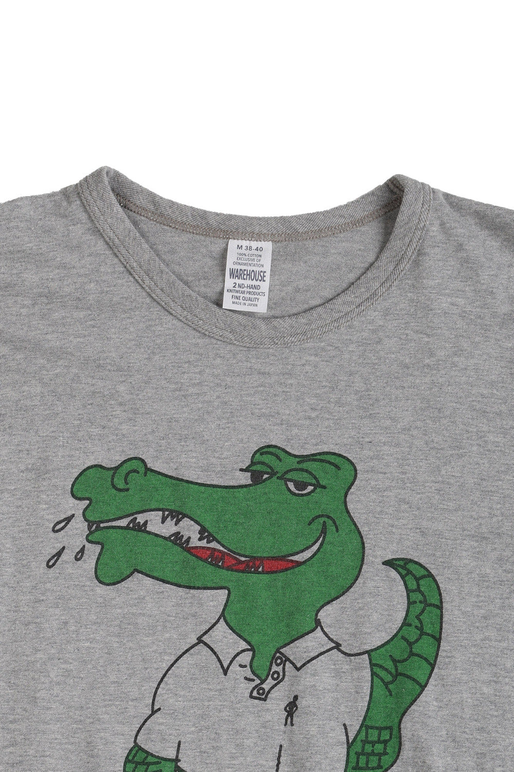 4064 CROCODILE - HEATHER GRAY