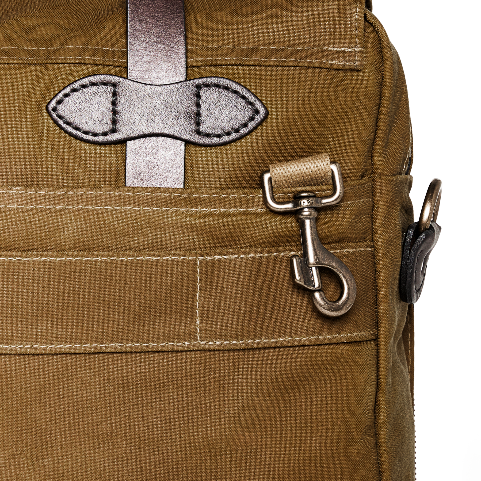 24 HOUR TIN BRIEFCASE - DARK TAN