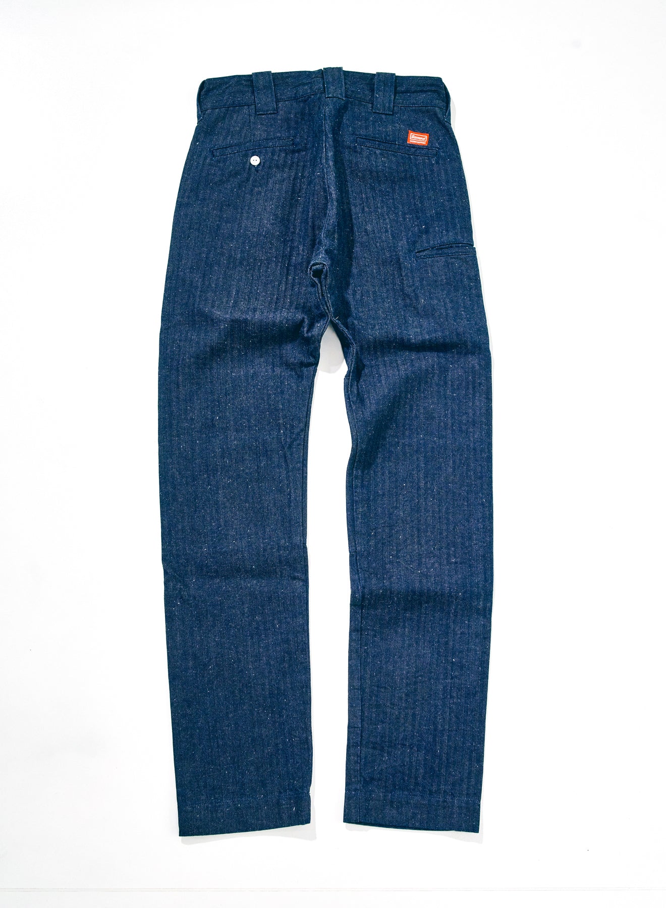 SWC510DBN-HB (Double-knee work pants) - INDIGO