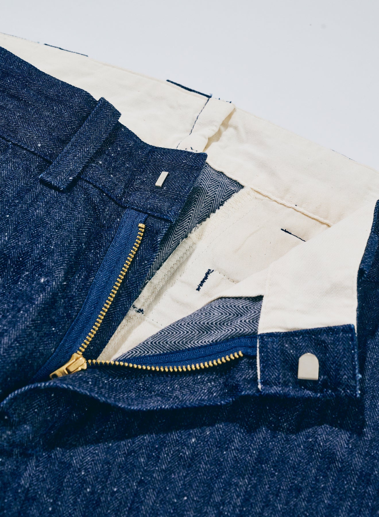 SWC510DBN-HB (Double-knee work pants) - INDIGO