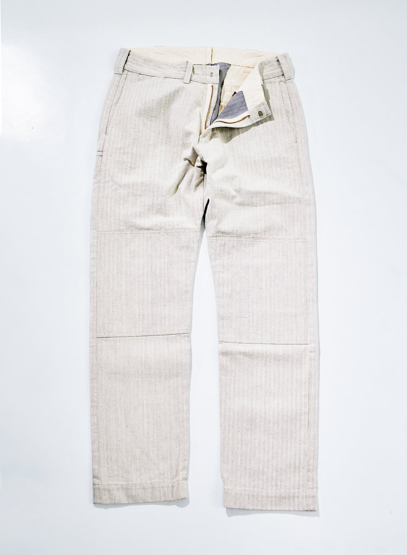 SWC510DBN-HB (Double-knee work pants) - OATMEAL