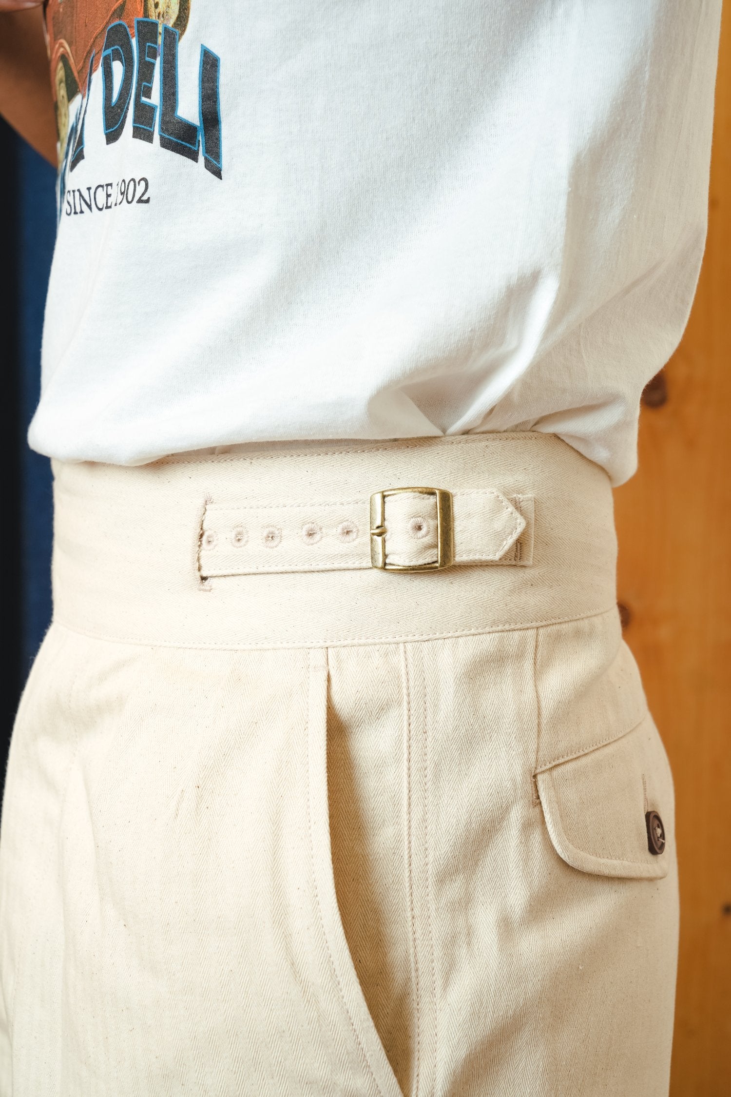 GURKHA SHORTS - NATURAL HBT