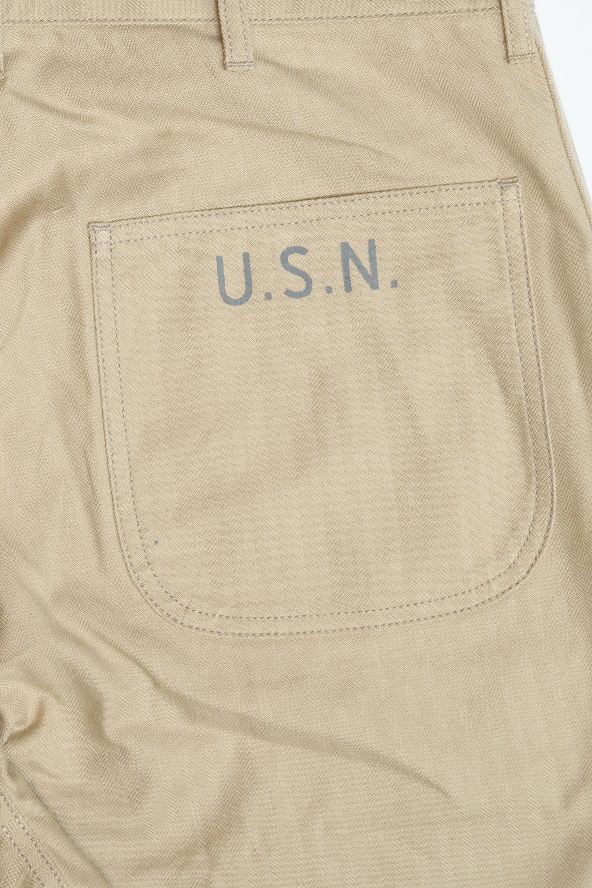 USN HBT TROUSERS - SAND