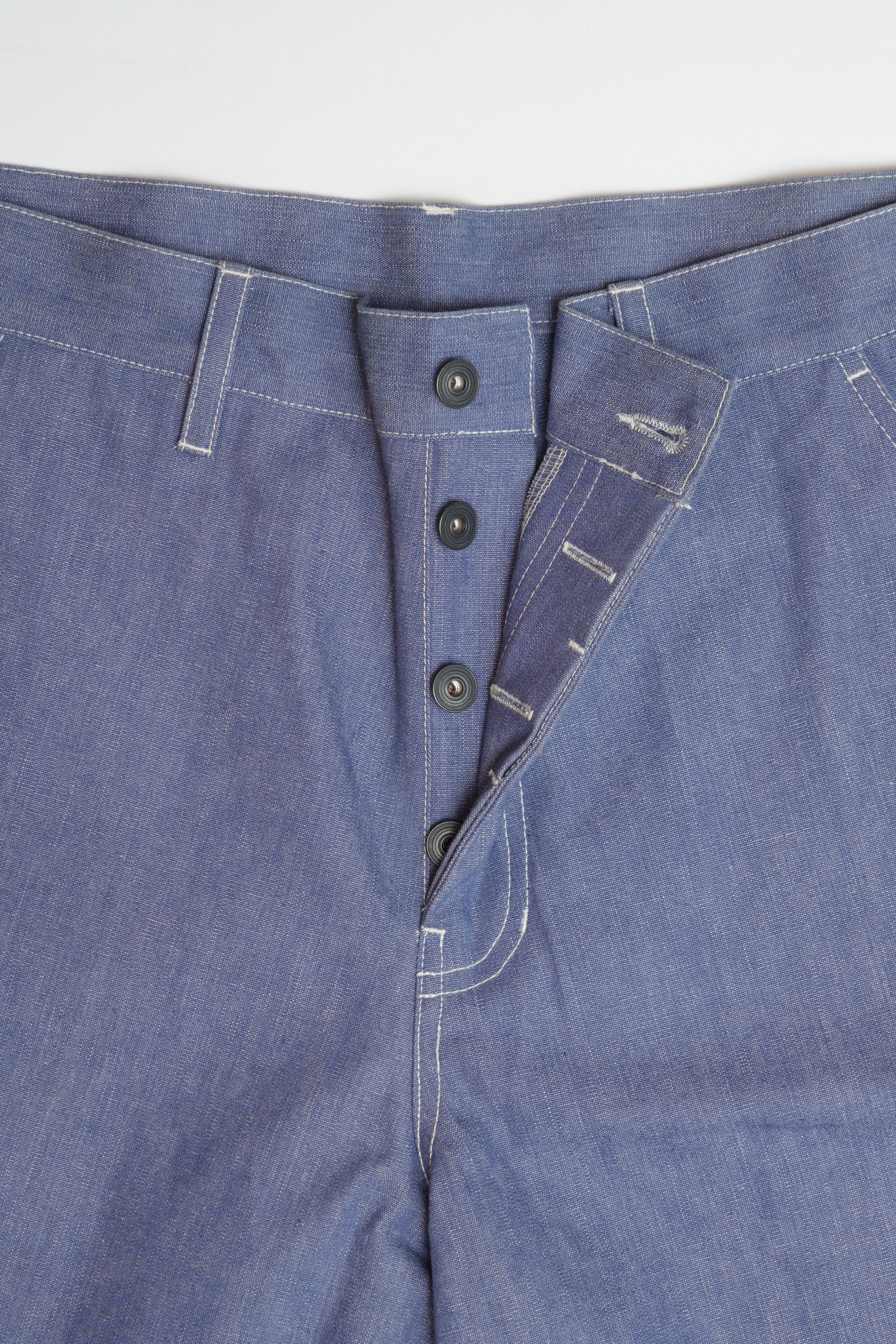 UTILITY SHORTS - INDIGO DUNGAREE