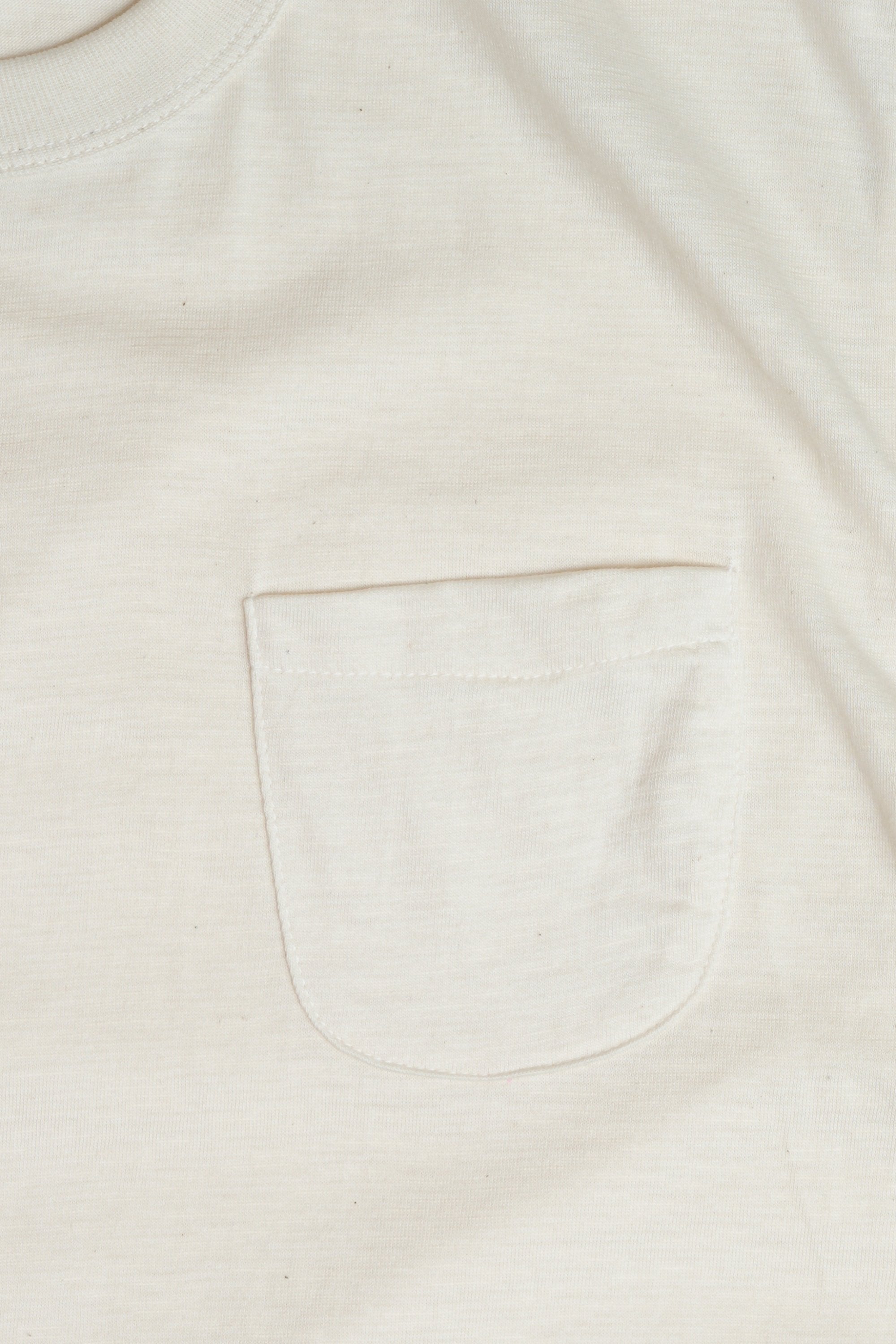 DAILY POCKET TEE S/S - NATURAL
