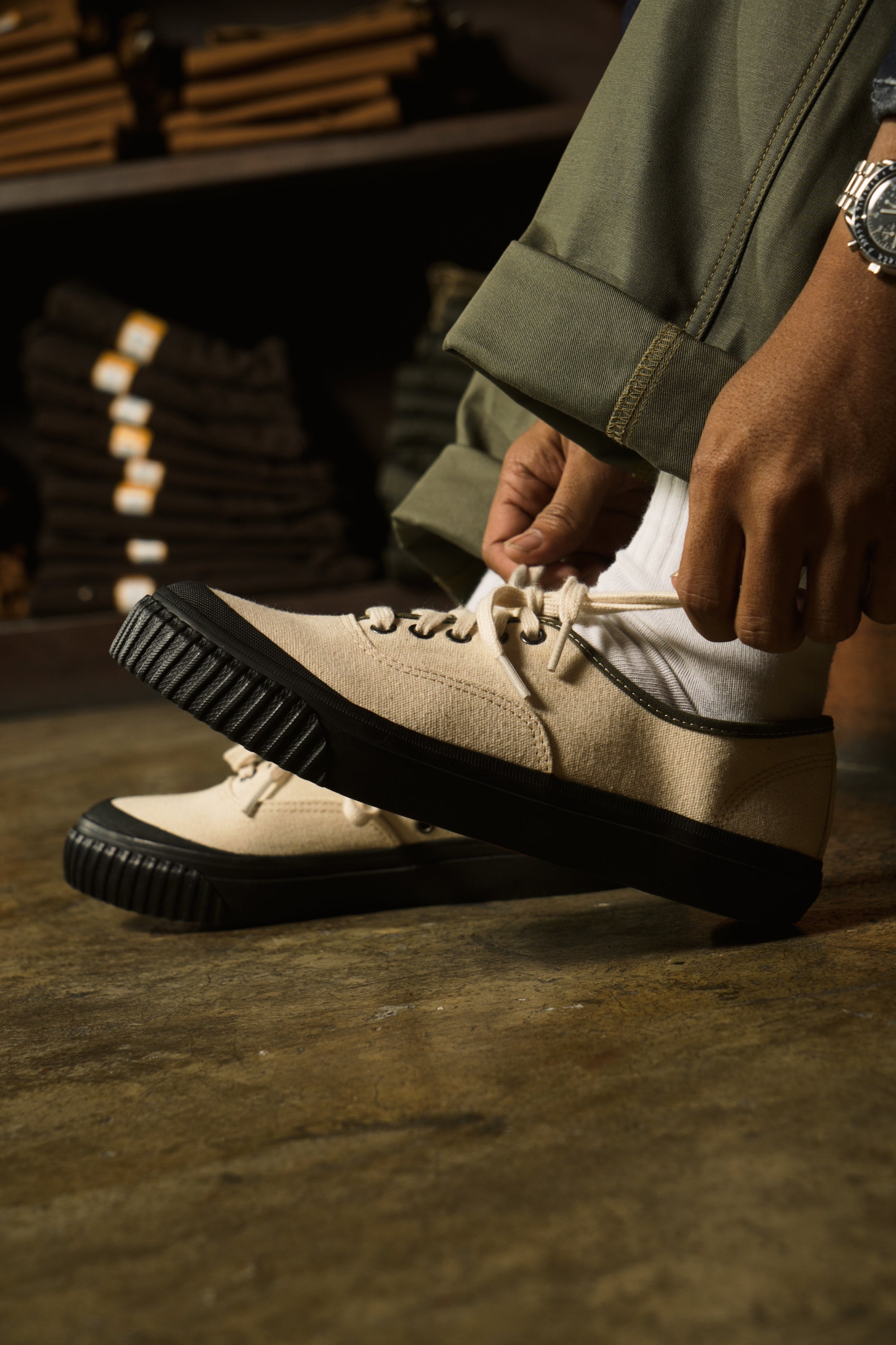 DECK WALKER - NATURAL CANVAS