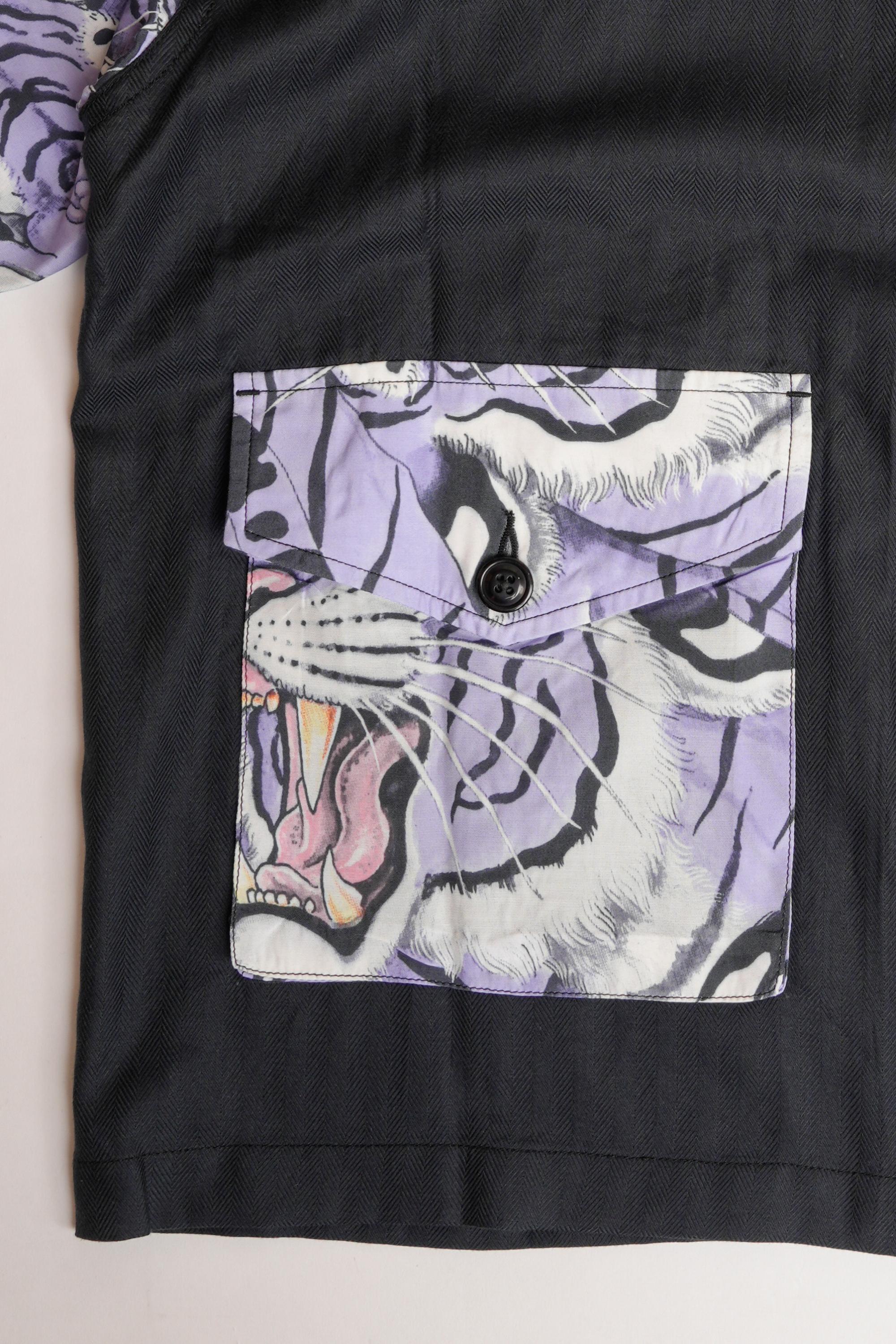 TIGER TROOPER SHIRT - PURPLE