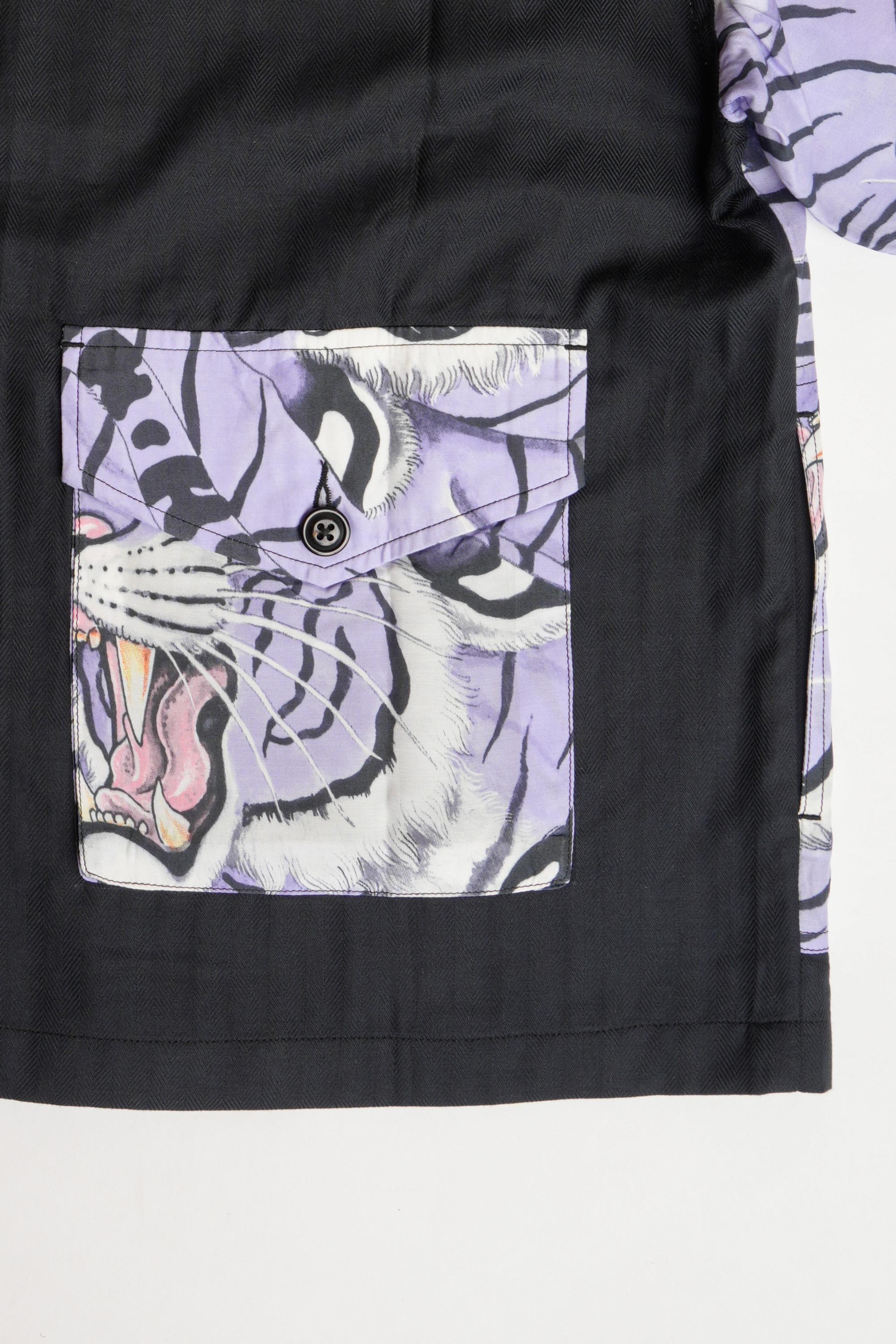 TIGER TROOPER SHIRT - PURPLE