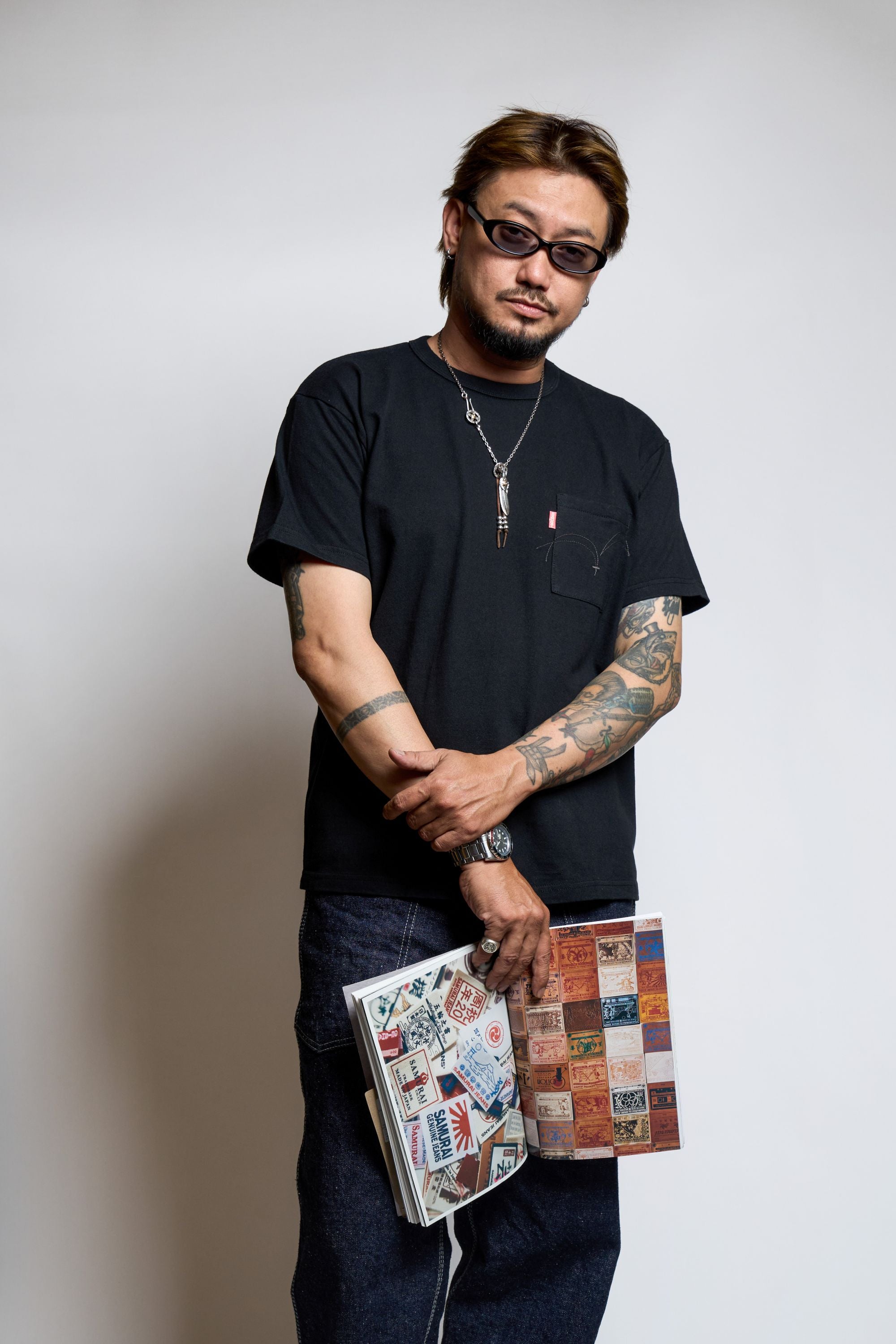 SJPOT01 POCKET TEE - BLACK