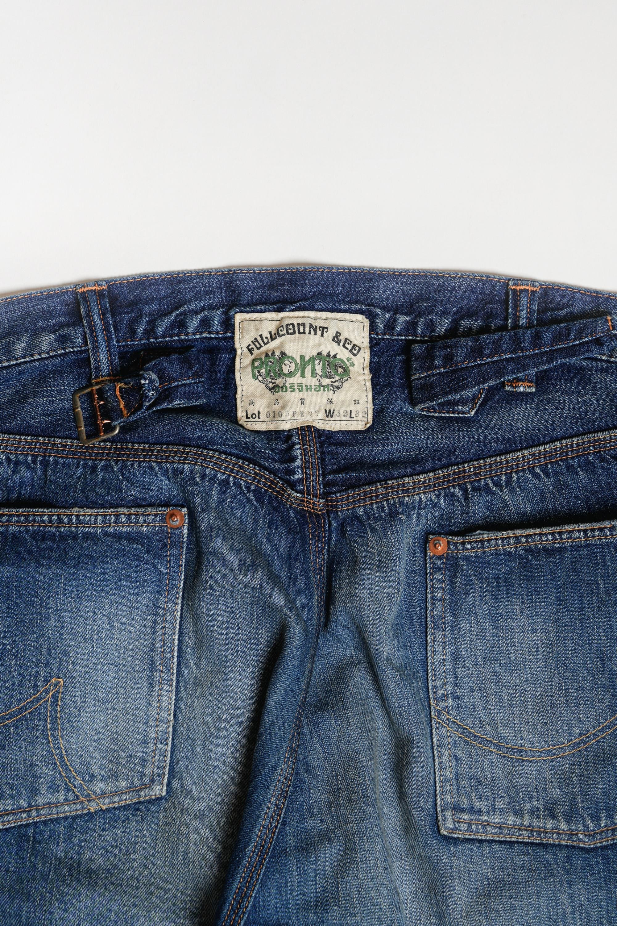 0105PRNTHW 5P Denim Work Pants(Super Smooth) Fear of the Dark - INDIGO BLUE